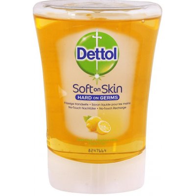 Dettol Citron antibakteriální mýdlo do bezdotykového dávkovače náhradní náplň 250 ml – Sleviste.cz