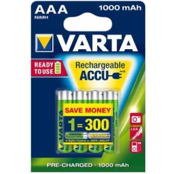 Varta Power AAA 1000 mAh 4ks 5703301404