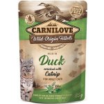 Carnilove Cat Duck with Catnip 85 g – Sleviste.cz