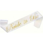 Šerpa na rozlučku se svobodou s nápisem Bride to Be, 75 cm – Sleviste.cz