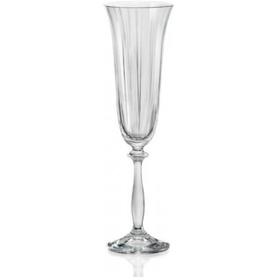 Crystalex Sklenice na šampaňské Angela Optic 6 x 190 ml – Zboží Mobilmania