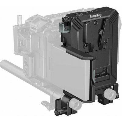SmallRig V-Mount Battery Mount Plate Kit for 15mm LWS Rods 5226 – Zboží Živě