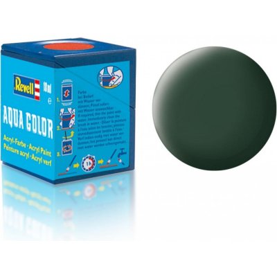 Revell akrylová 36168: matná tmavě zelená dark green mat RAF – Zboží Mobilmania