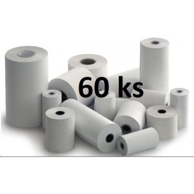 Papírový kotouč papírová páska TERMO, 80/70/12 (62m) - 60ks – Zboží Živě