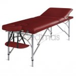 Medimas hliníkové masérské lehátko "Ultra 3" červená – Zboží Dáma