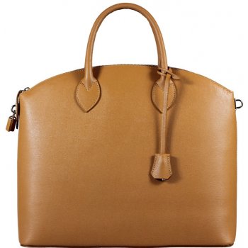 Genuine Leather kabelka Ofelia camel Chiaro