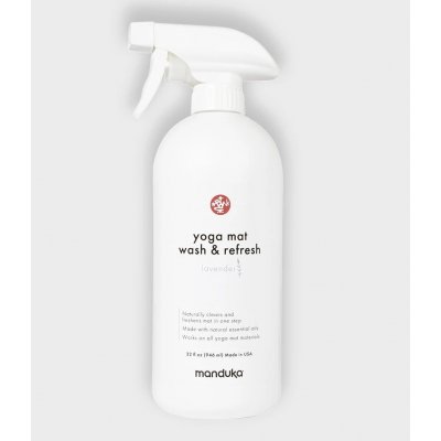 Manduka Yoga Mat Wash and Refresh 946 ml (32 oz) Lavender/Levandule – HobbyKompas.cz