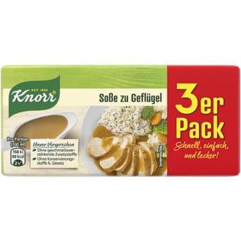 Knorr omáčka k drůbežímu 3 x 250 ml