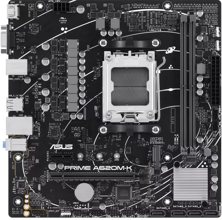 Asus PRIME A620M-K 90MB1F40-M0EAY0