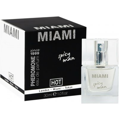 HOT Miami feromonový parfém pro muže 30 ml – Zboží Mobilmania