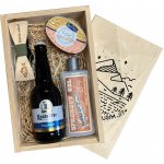 dárková dřevěná bedna Ryby volají a já musím jít – Sleviste.cz