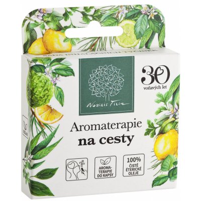 Nobilis Tilia Inhalační tyčinky Aromaterapie na cesty 4 ks – Zboží Dáma