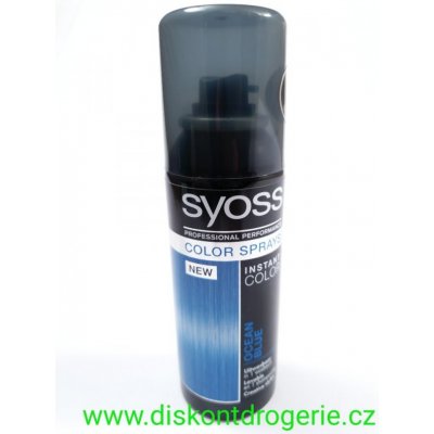 Syoss barevný lak Ocean Blue 120 ml