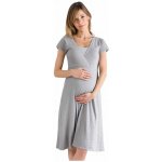 Jožánek Eva těhotenská a kojící noční košile krátký rukáv cyklámen – Zboží Dáma