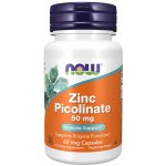 Now Foods Zinc Picolinate 50 mg 60 rostlinných kapslí – Hledejceny.cz