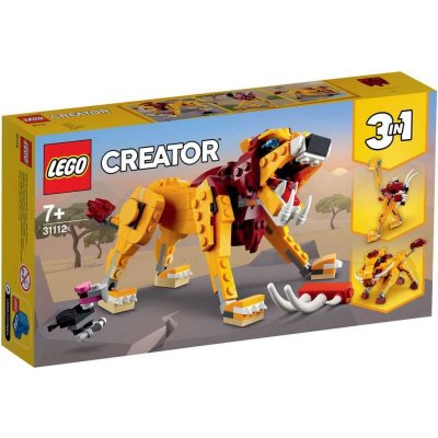 LEGO® Creator 31112 Divoký lev – Zboží Mobilmania