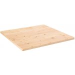 Omaxi 799571 Stolní deska 80x80x2,5 cm masivní borovice čtvercová – Zboží Dáma