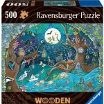 RAVENSBURGER Dřevěné Kouzelný les 500 dílků – Zbozi.Blesk.cz