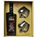 Malteco 20y 40% 0,7 l (dárkové balení 2 sklenice) – Zbozi.Blesk.cz