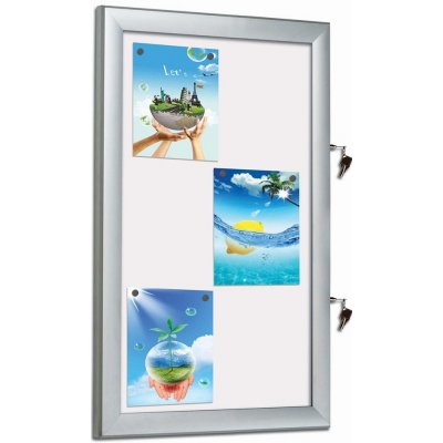 A-Z Reklama CZ uzamykatelná vitrína s magnetickou stěnou USBNU206 6 x A4 – Zboží Živě