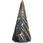 SIRIUS LED svítící stromeček, skleněný, černý, 19 cm – Hledejceny.cz