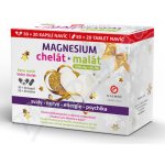 Galmed Magnesium chelát 50+20 kapslí+malát 50+20 tablet – Hledejceny.cz