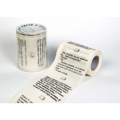 Toaletní papír s vtipy – Zboží Dáma