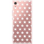 Pouzdro iSaprio Stars Pattern Sony Xperia XA1 bílé – Zbozi.Blesk.cz