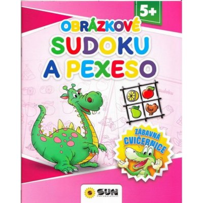 Obrázkové sudoku a pexeso - zábavná cvičebnice 5+ – Zbozi.Blesk.cz