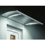 Gutta Guttavordach LED technik P - 150 x 90 cm stříbrná (vzhled nerez) – Hledejceny.cz