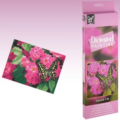 Grafix Diamantové malování 30 x 40 cm Motýl – Zboží Mobilmania