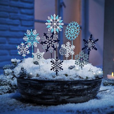 Weltbild Zahradní zápichy Ledové květy, sada 10 ks – Zboží Dáma