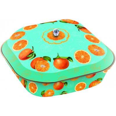 Il Vecchio Forno Panettone s čokoládou v dóze s motivem pomeranče 600 g – Zboží Dáma