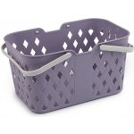 Prima-obchod Plastový košík 18x28,5 cm, barva 1 levandulová – Sleviste.cz