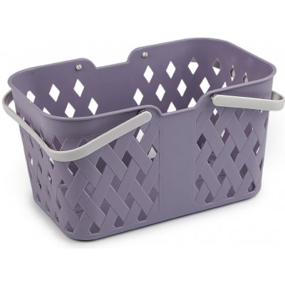 Prima-obchod Plastový košík 18x28,5 cm, barva 1 levandulová – Sleviste.cz