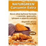 Naturgreen Organic Curcumin Extra+Piperin extrakt 120 vegan kapslí – Hledejceny.cz