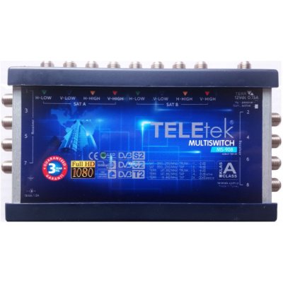 Multiswitch 9/8 Teletek MS-908 – Sleviste.cz