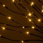 Nexos Vánoční dekorace světelný strom 110 cm 80 LED – Hledejceny.cz