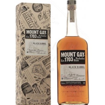 Mount Gay Black Barrel 43% 1 l (holá láhev)