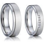 Steel Wedding Snubní prsteny chirurgická ocel SPPL014