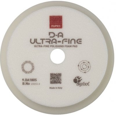 RUPES D-A Ultra Fine High Performance Ultra Fine Foam Pad 150/180 mm | Zboží Auto