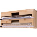 Orion Řezačka a držák na alobal, folii - bambusový na 2 role, jezdec na řezání – Zboží Dáma