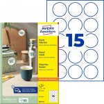 Avery Zweckform 6225-10 Kulaté etikety 51 mm 150 ks bílá – Hledejceny.cz