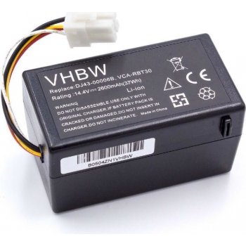 VHBW Samsung Navibot SR8940/SR8950/SR8980 2600 mAh