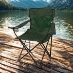 Aga Rybářské křeslo MR2001 Tmavě zelené – Hledejceny.cz