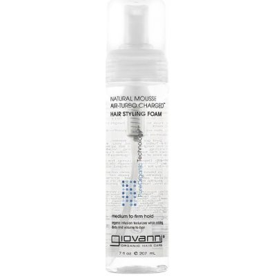 Giovanni Natural Mousse Air-Turbo Charged stylingová pěna 207 ml – Zboží Mobilmania