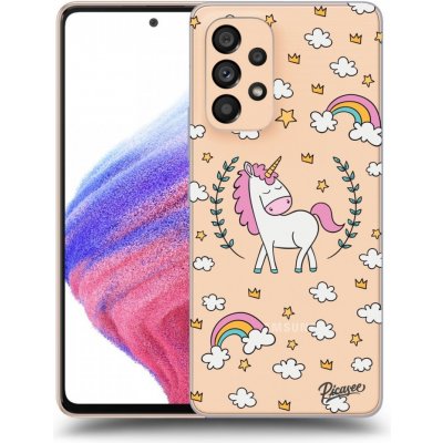 Pouzdro Picasee silikonové Samsung Galaxy A53 5G - Unicorn star heaven čiré