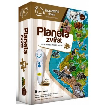 Albi Kouzelné čtení Puzzle Planeta zvířat