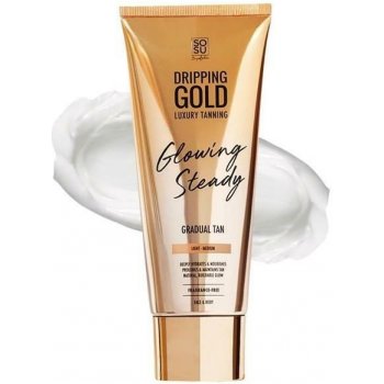 Sosu by Suzanne Jackson samoopalovací krém Light/Medium Dripping Gold Glowing Steady (Gradual Tan) 200 ml