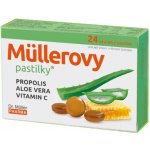 Dr. Muller Pharma Müllerovy pastilky Propolis Aloe Vera Vitamin C 24 kapslí – Hledejceny.cz